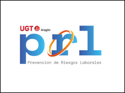 logotipo del blog de prevención de riesgos laborales de UGT Aragón