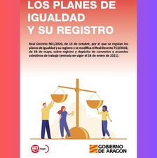 Imagen folleto Los planes de igualdad y su registro retributivo