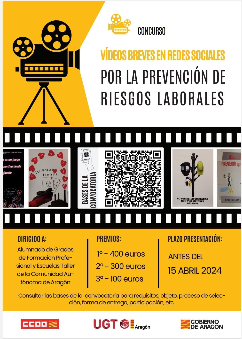 Cartel concurso de videos