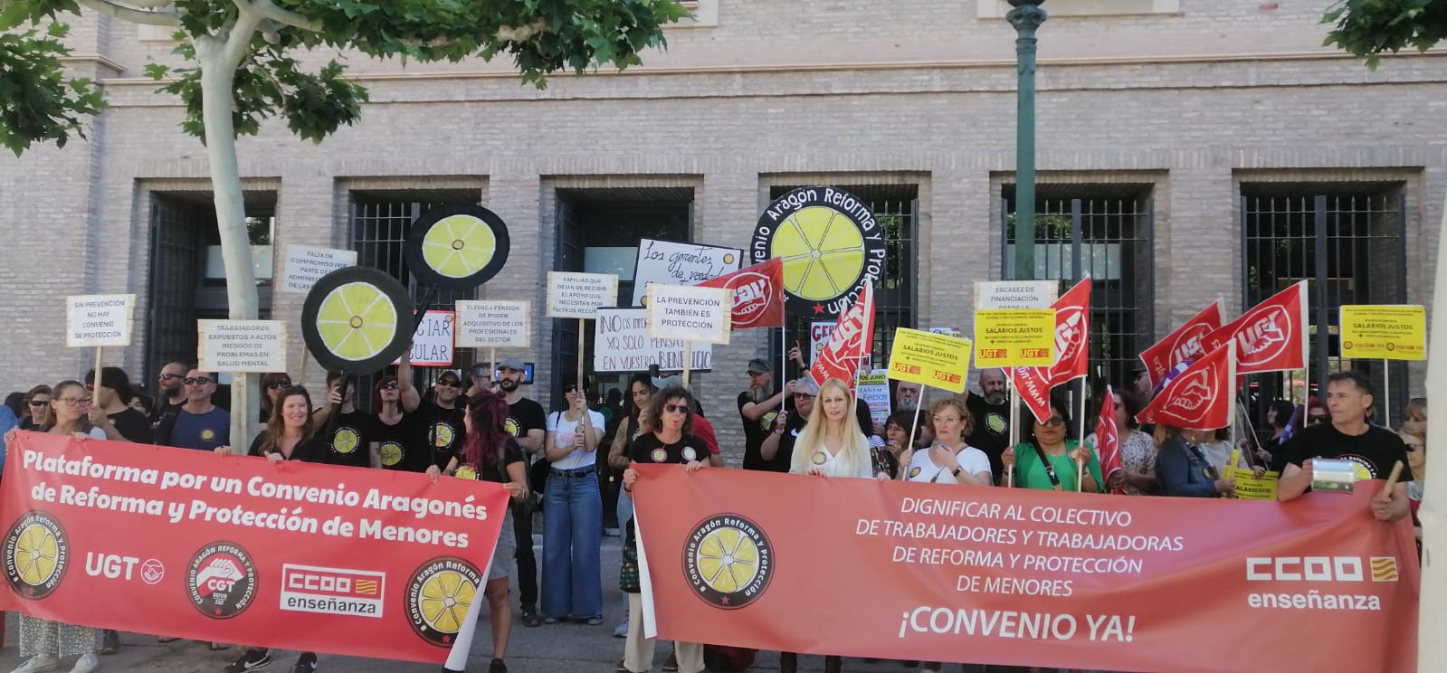 Concentración de reforma y protección de menores
