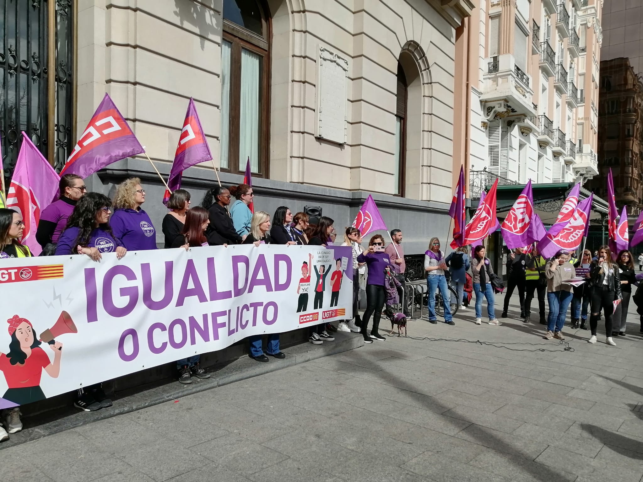 8M; Igualdad o conflicto