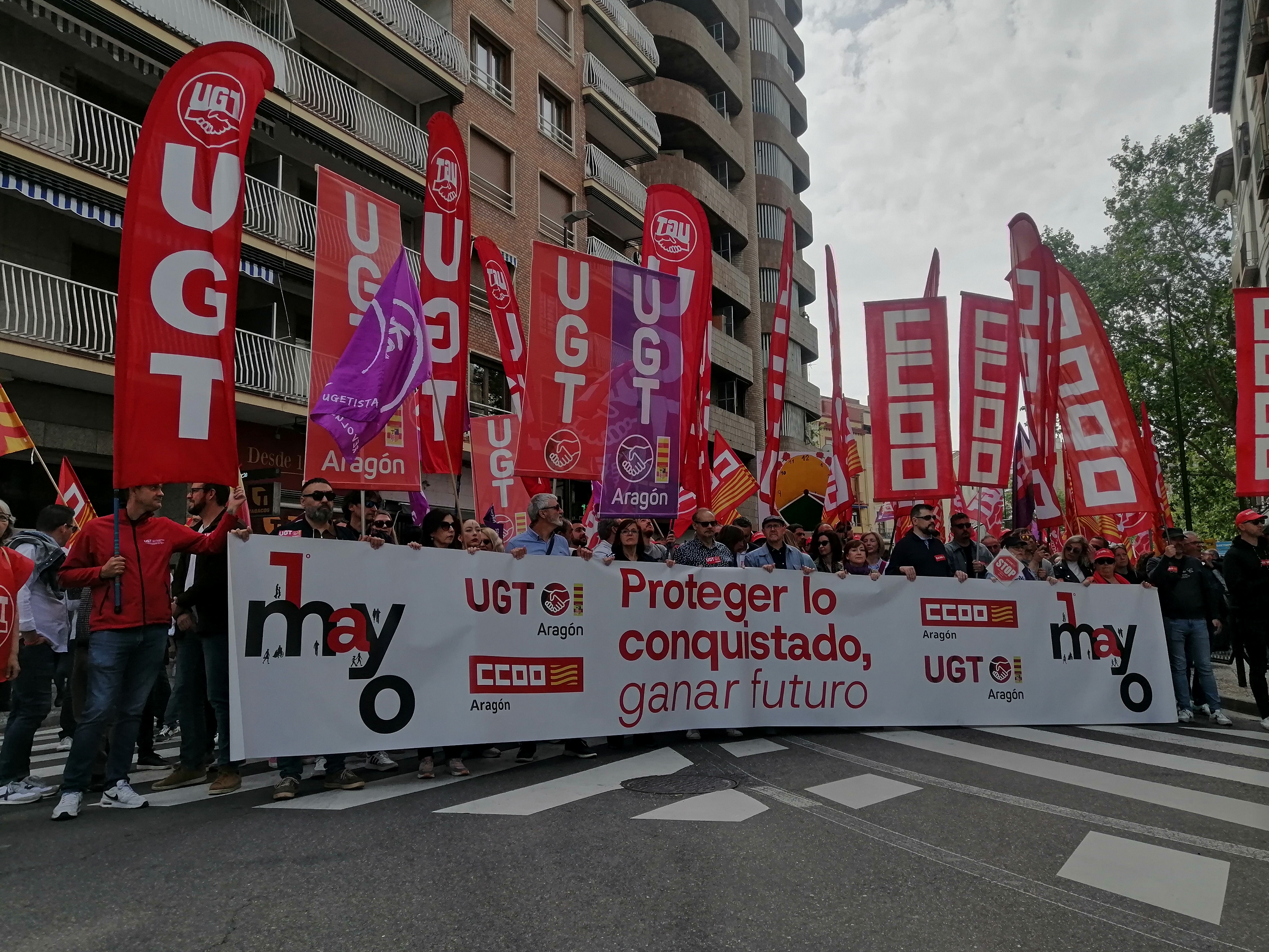 Primero mayo Zaragoza